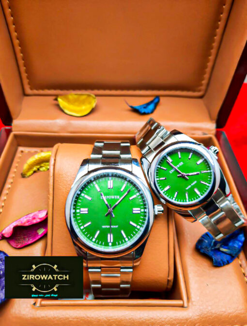 ساعت رولکس ست زنانه مردانه سبز